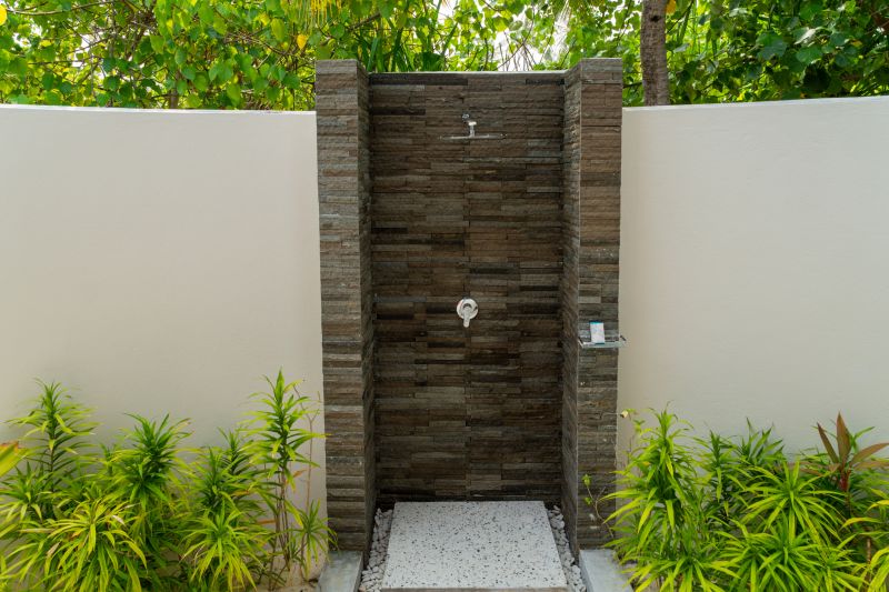 Outdoor Shower Construction