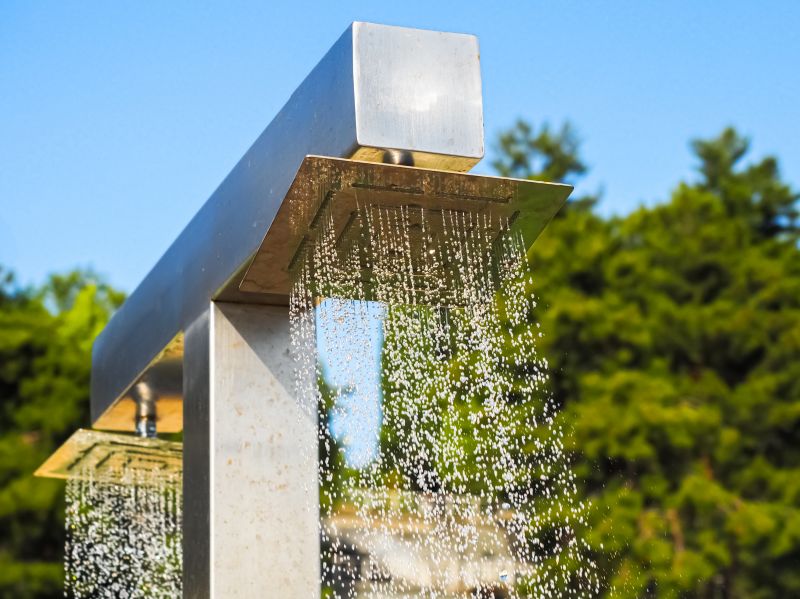 Outdoor Shower Construction