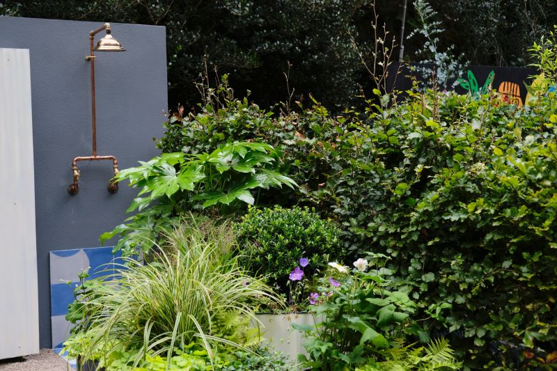 Outdoor Shower Construction